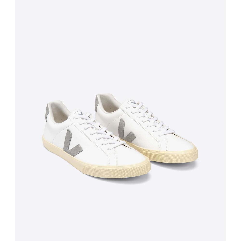 Αθλητικά Παπούτσια γυναικεια Veja ESPLAR CHROMEFREE White/Grey | GR 611MQZ